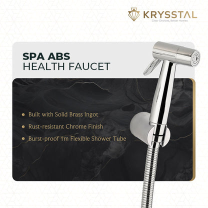 Spa ABS Health Faucet with 304-SS Shower Tube (1m) & Wall Hook