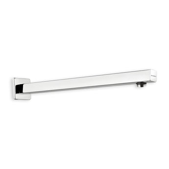 Square Stainless Steel Shower Arm (18 Inches) with Flange